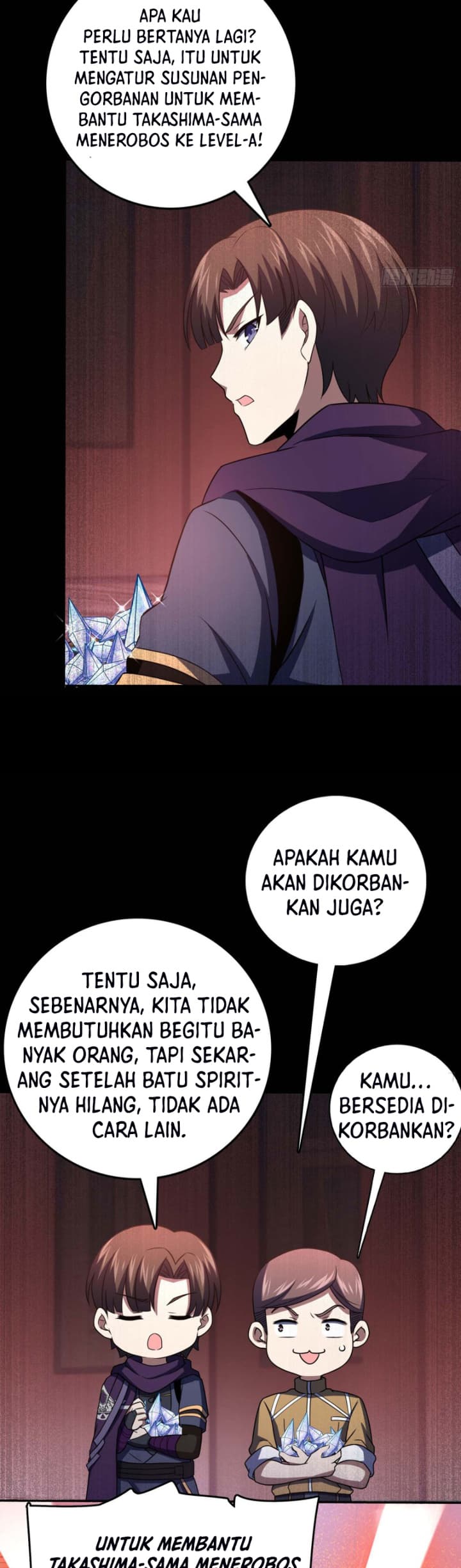 Spare Me, Great Lord! Chapter 244 Bahasa Indonesia